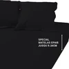 Image de 3S. x Tertio Drap-housse grand bonnet polycoton - Noir 140 x 190 cm