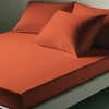 Image de 3S. x Tertio Drap-housse coton - Orange - Tangerine 140 x 200 cm