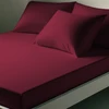 Image de 3S. x Tertio Drap-housse coton - Grenat 90 x 200 cm