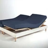 Image de 3S. x Tertio Drap-housse sommier articulé gaze de coton - Bleu - Indigo 2 x 80 x 200 cm