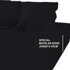 Image de 3S. x Tertio Drap-housse grand bonnet XL polycoton - Noir 200 x 200 cm