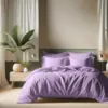 Image de 3S. x Tertio Housse de couette coton - Lila 240 x 220 cm