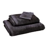 Image de Becquet Drap de bain gris anthracite LAUREAT en coton 30 cm