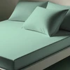 Image de 3S. x Tertio Drap-housse coton - Vert - Céladon 120 x 190 cm