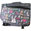 Image de Cartable enfant Pol Fox Street art Noir 38x14x32 cm P9-CA38-STREET