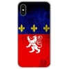 Image de Coque en silicone imprimée compatible Apple iPhone X iPhone XS Drapeau Lyon