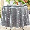 Image de Becquet Nappe en coton enduit ZUMBA grise 150cm