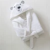Image de Becquet Peignoir enfant en coton RENATO blanc 8 ans
