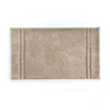 Image de Becquet Tapis de bain, contour WC en coton 1800g/m² LIGNUS - beige 50 x 45 cm