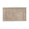 Image de Becquet Tapis de bain, contour WC en coton 1800g/m² LIGNUS - beige 50 x 90 cm