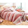 Image de Becquet Lot de 2 housses de coussins TREPORT - terracotta 65 x 65 cm
