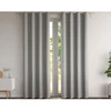 Image de Becquet Rideau NATTE CHAMBRAY - gris 140 x 180 cm