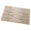 Image de Becquet Tapis de bain beige BATONNETS en polyester 45 x 50 cm