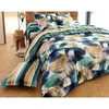 Image de Becquet Taie de traversin BLUE RIVER multicolore en coton 43 x 185 cm