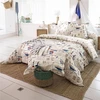 Image de Becquet Housse de couette coton réversible AMARRER - beige 260 x 240 cm