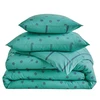 Image de Becquet Housse de couette en coton lavé réversible MAX - menthe 200 x 200 cm