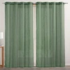 Image de Becquet Voilage toile JANE vert olive 260 cm