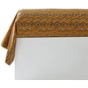 Image de Becquet Taie de traversin en coton Imprimés rayures AFRICAN CRAFT marron 43 x 185 cm
