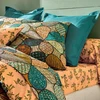 Image de Becquet Drap plat motif vintage rétro DR MAGDA 180 x 290 cm