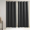 Image de Becquet Rideau occultant satiné anthracite SATINOU 260 cm
