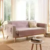 Image de Becquet Lot de 2 protèges accoudoir 38x55 vieux rose 38 cm