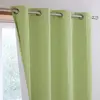 Image de Becquet Lot de 2 rideaux ROSEW L135xH180 vert amande 135 x 260 cm