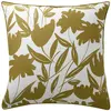 Image de Becquet Taie d'oreiller percale de coton MARTIKA - jaune ocre 63 x 63 cm