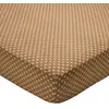 Image de Becquet Drap-housse en coton camel - RÉCIT D'HIVER 90 x 190 cm