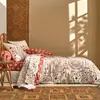 Image de Becquet Housse de couette en coton réversible DISQUES SOLAIRES - écru 260 x 240 cm