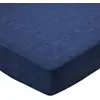 Image de Becquet Drap housse PIA percale motif feuillage multicolore 160 x 200 cm