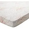 Image de Becquet Drap housse en percale de coton écru - CORAL REEF 160 x 200 cm