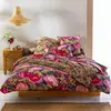 Image de Becquet Housse de couette réversible en coton rose - ESPRIT FLORAL 240 x 220 cm