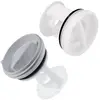 Image de Lot de 2 bouchons filtres de vidange Lave-linge 484000000966, 00635377, BAUKNECHT, LADEN, IGNIS, PROLINE - 294718