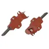 Image de Jeu de 2 charbons pour lave-linge 5x12 5x32 mm- droite Ariston C00196544