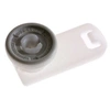 Image de Support + roulette de panier supérieur compatible Lave-vaisselle 7649011, BRANDT - 261050