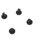 Image de Lot de 4 patins 481246368017 caoutchouc pour Plaque de cuisson 481246368017