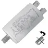Image de Condensateur 7MF Sèche-linge 41039164, 482000079431, HOOVER, ELECTROLUX, AEG, ARISTON HOTPOINT, IBERNA, ZEROWATT, OSTEIN, ROSIERES, ASKO - 269386