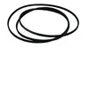 Image de Courroie 1956 J3 Sèche-linge 481935818019, WHIRLPOOL, RADIOLA, IGNIS - 53286