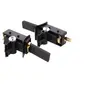 Image de Jeu de 2 charbons pour lave-linge 5x12.5x28 mm - cosses 6.3 mm 52X5258