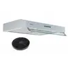 Image de - hotte casquette / visière rivage 60 cm blanc - 100w - 210 m3/h