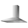 Image de hotte murale 90 cm inox 338 m3/h évac/recyclage - marque française