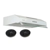 Image de hotte casquette 60 cm blanc 435 m3/h 200w - marque française