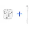 Image de pack avec adaptateur lightning vers prise jack 3. 5 et écouteurs intra-auriculaires mains libres pour tout iphone de 7 à 13