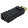 Image de VSHOP Adaptateur Displayport vers HDMI avec retransmission audio Connecteur DP pour prise HDMI Idéal pour les produits Apple / Ordinateur etc. Full