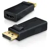 Image de VSHOP Adaptateur Audio et Vidéo display port male vers HDMI femelle - haute définition 1080p