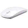 Image de Vshop souris sans fil rechargeable blanche pour ordinateur portable, pc, compatible pour windows, linux, ou mac os.