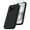 Image de Coque Pour iPhone 15 Plus Silicone Noir + 2 Verres Trempes
