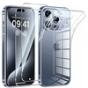 Image de Coque Pour iPhone 15 Pro Max Silicone Transparente + 2 Verres Trempes