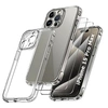 Image de Coque Pour iPhone 15 Pro Max Silicone Transparente Angles Renforces + 2 Verres Trempes