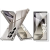 Image de Coque Pour Samsung Galaxy S24 Ultra Silicone Transparente Angles Renforces + Verre Trempe